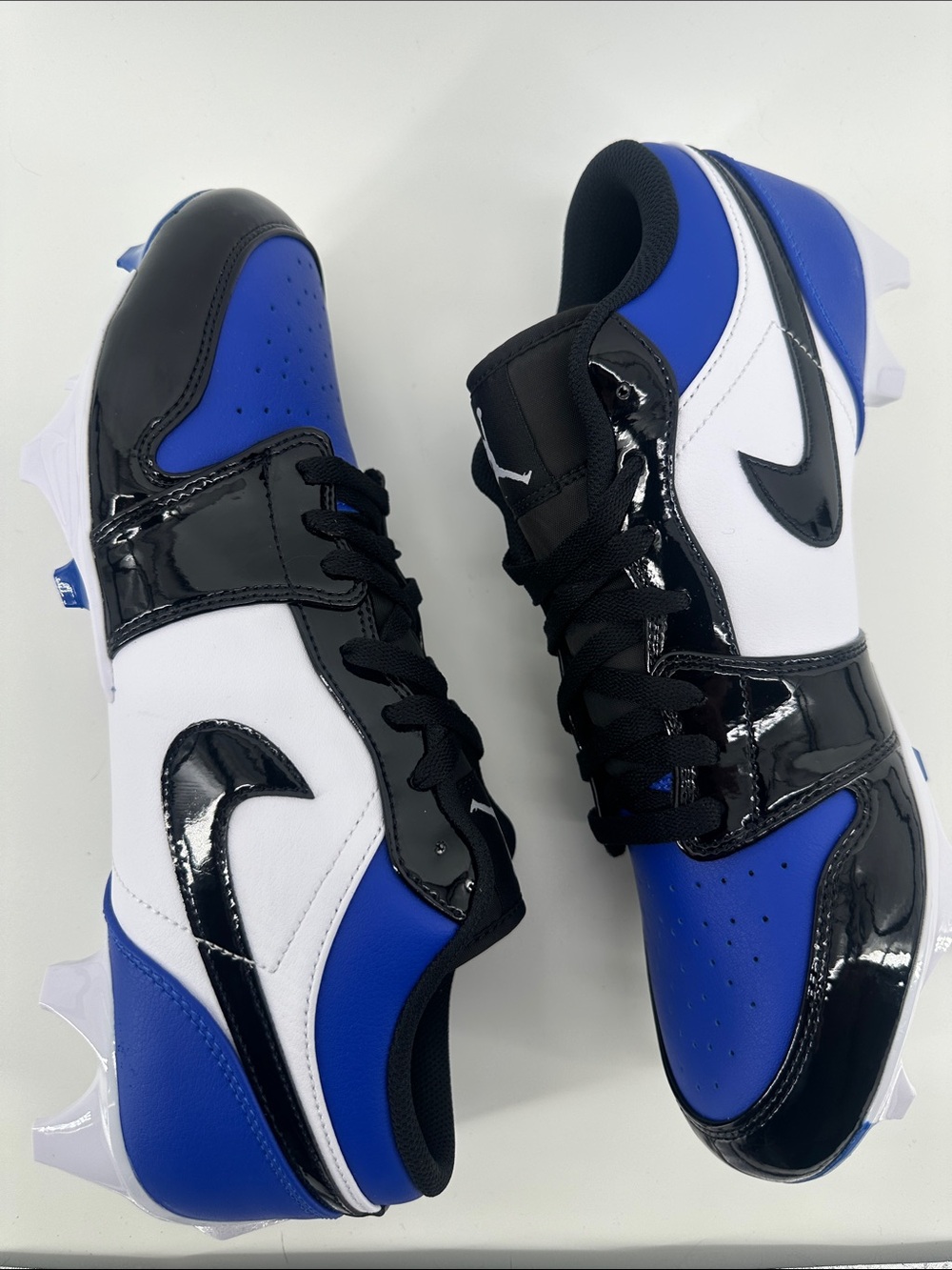 Air Jordan 1 Low TD Cleat Game Royal White Men’s sz 12 Brand New - Picture 8 of 10